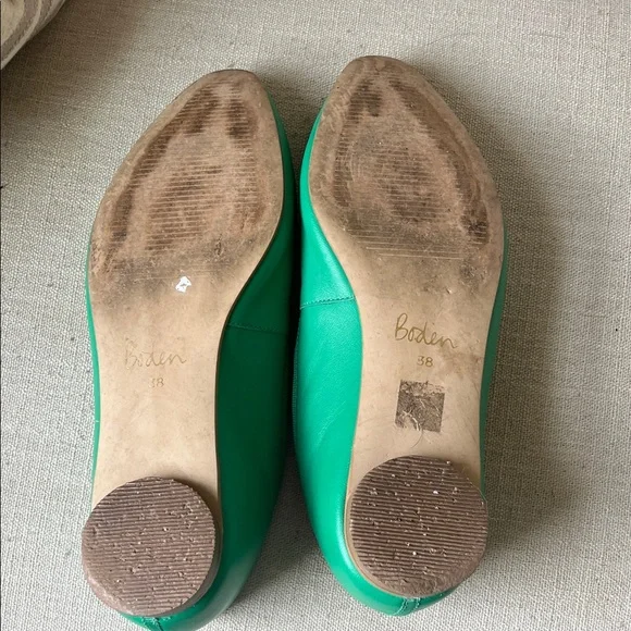 Boden Vibrant Green Women's Flats - Picture 7 of 7